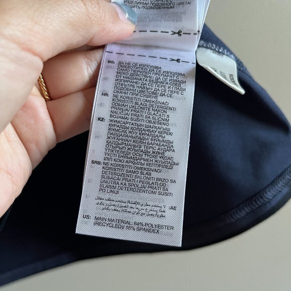 ADIDAS AEROREADY SHORT SLEEVE‎ ABSTRACT PRINTED CREWNECK RUNNING TOP WOMENS SZ S - Picture 5 of 6